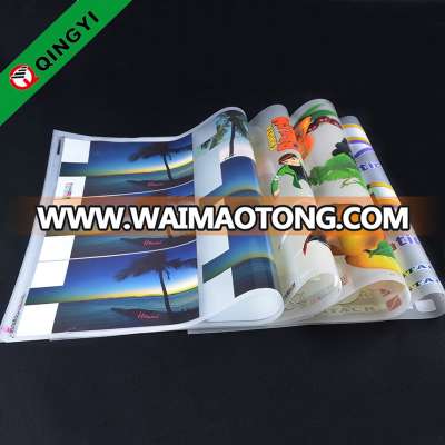 Qing yi custom heat transfer sticker for the towel